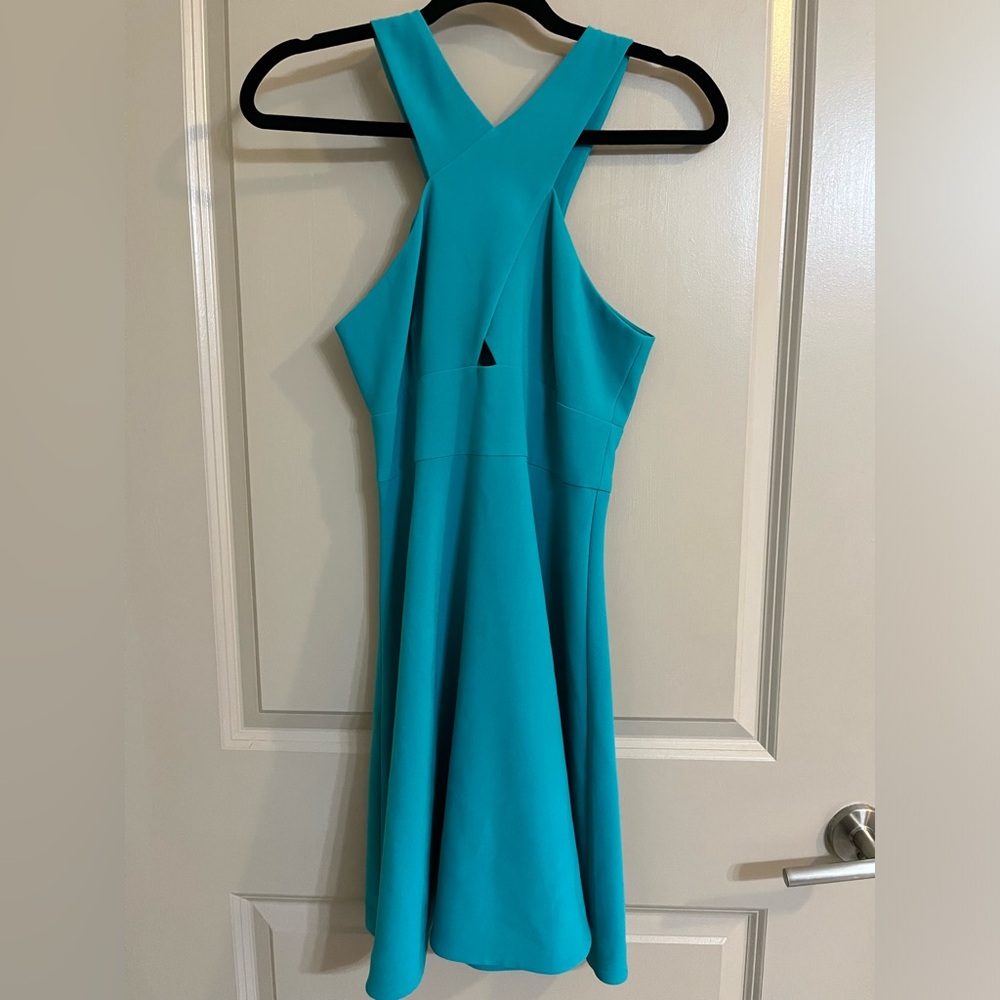 Revolve LIKELY Kensington Dress Teal Size 2
